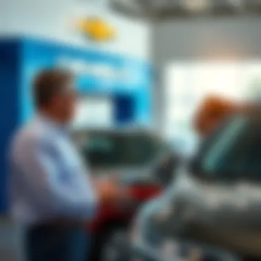 Customer Service Interaction at a Chevrolet Dealership Customer service at a Chevrolet dealership