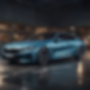 Stylish product showcase highlighting BMW vehicles