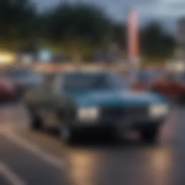 Cultural event celebrating automotive passion in Echo Park Cicero