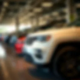 Showcasing a diverse range of vehicles available at Efird Chrysler Jeep Dodge