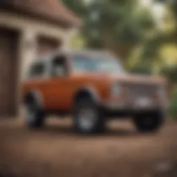 Ford Bronco showcasing its removable doors in an outdoor setting