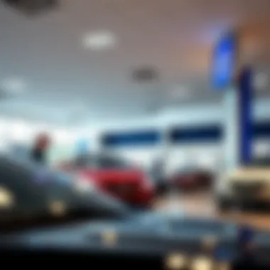Customer Service at GM Dealership Customer service desk at a GM dealership