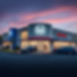 Exterior view of a Honda dealership in Hickory