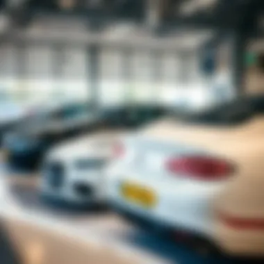 Showroom showcasing a diverse range of used cars available at Howard Bentley