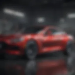 An analytical chart showcasing consumer satisfaction trends in the automotive industry.