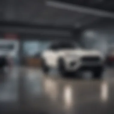 Exceptional Customer Service Experience Friendly staff assisting customers inside the dealership.