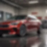 Showroom featuring diverse Kia models in Appleton