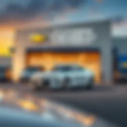 Exterior view of Steve Rayman Chevrolet dealership