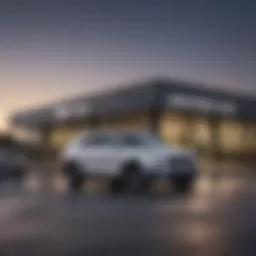 Exterior view of a Lincoln dealership in Bakersfield