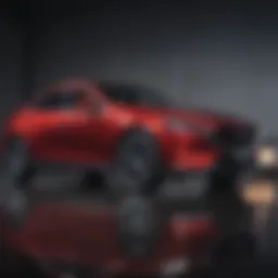 Elegant design of a Mazda Amati vehicle showcasing luxury craftsmanship