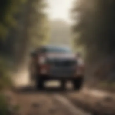 Nissan Titan Off-Road Performance Nissan Titan in action on rugged terrain