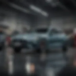 Showroom of Paul Blanco Used Cars showcasing a diverse inventory