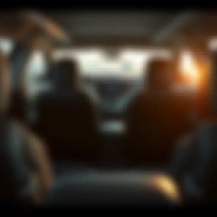 Spacious Third-Row Seating Interior view showcasing spacious third-row seating in a crossover