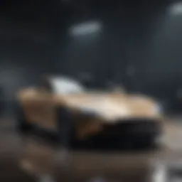 Aston Martin luxury sports car model showcasing elegance and performance