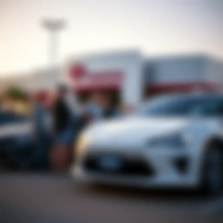 A community event hosted by a Toyota dealership in Santa Barbara, showcasing local engagement