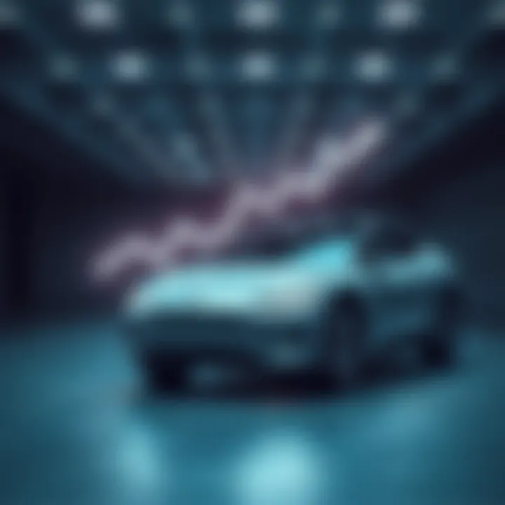 Graph illustrating the rise of electric vehicle adoption