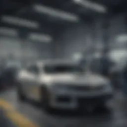 Showcasing advanced diagnostic technology in vehicle servicing