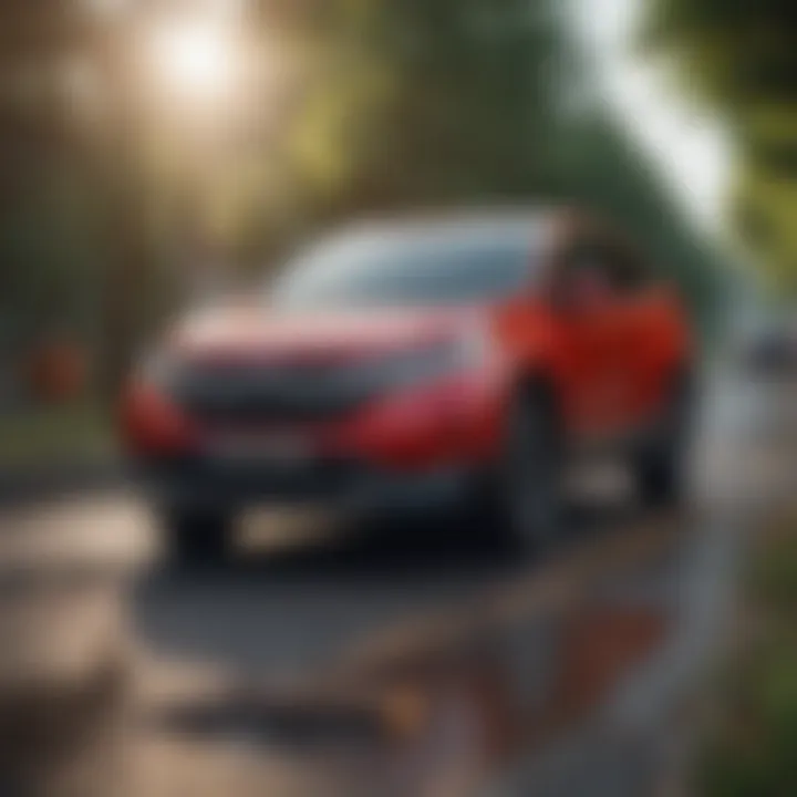 Comparison chart of Honda CR-V with competitors