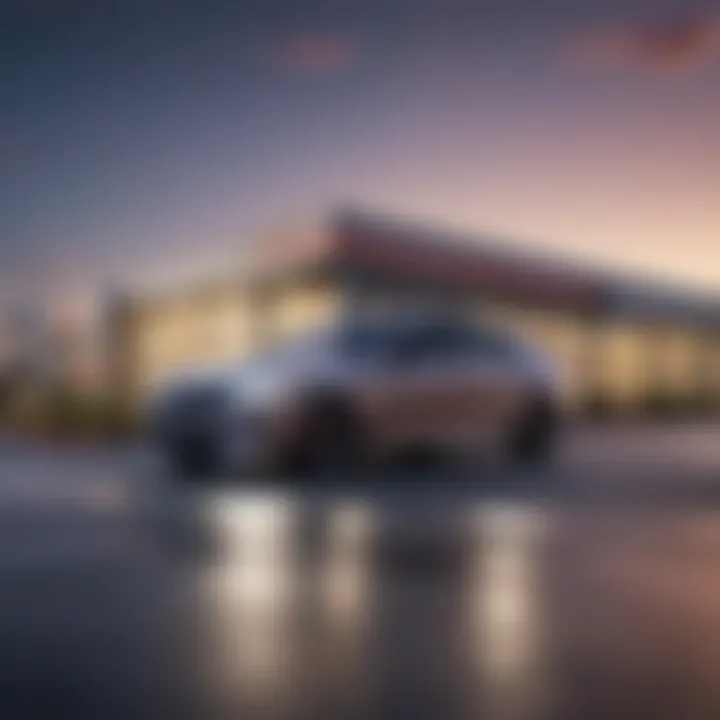 Exterior view of the Kia dealership in Brandon, MS