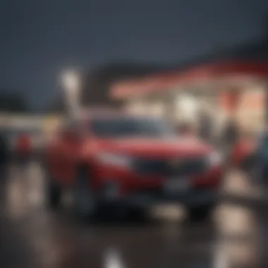 New Chevy Delivery Celebration Celebrating a customer as they receive keys to their new Chevy