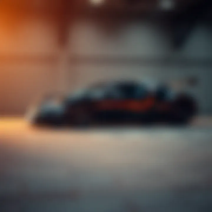 The iconic Bugatti Veyron showcasing its aerodynamic design