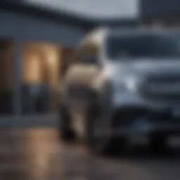 Elegant exterior of the Mercedes-Benz GLS showcasing its luxury design