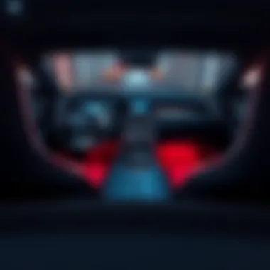 Interior of the Mercedes C Coupe reflecting luxury and modern technology