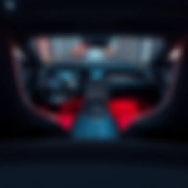 Interior of the Mercedes C Coupe reflecting luxury and modern technology