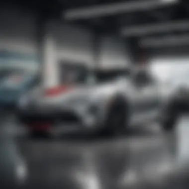 Innovative Technological Marvels at a Toyota Showroom Cutting-edge technology at a Toyota dealership