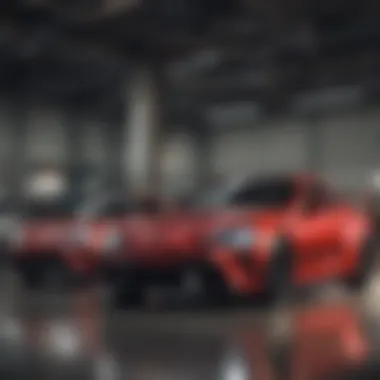Exemplary Fleet: Toyota's Diverse Vehicle Selection Exquisite collection of Toyota vehicles at a dealership
