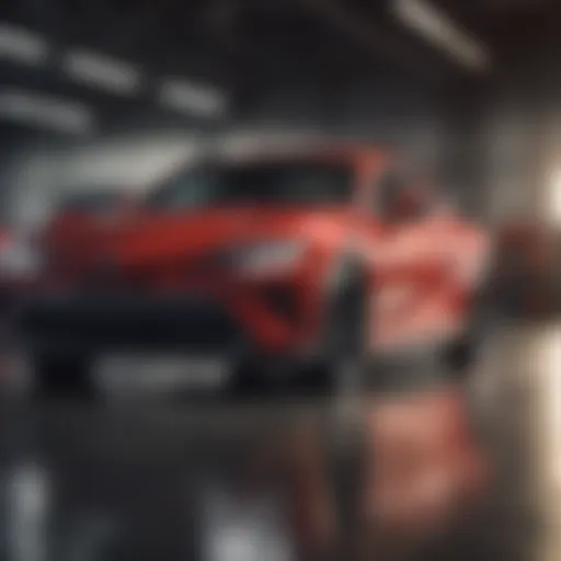 Toyota dealership in Jefferson showcasing new models