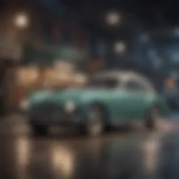 Exquisite Design of Vintage Automobile