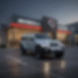 Exterior view of Feldman Chrysler Dodge Jeep Ram dealership