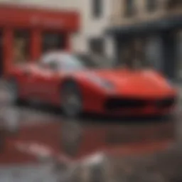 Sleek Ferrari Redefining Elegance