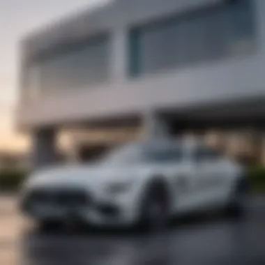 Exquisite Exterior Design Luxury car exterior of Flemington Mercedes