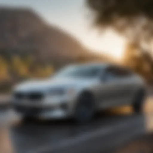 A sleek silver sedan showcased at Folsom Lake Kia