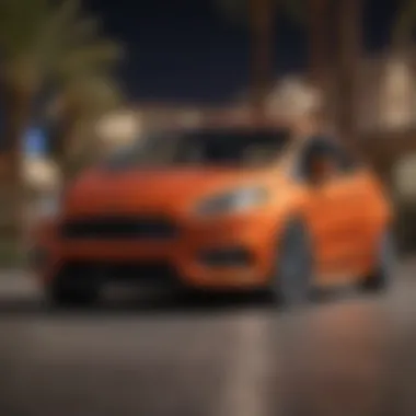Dynamic Performance Engine of the Ford Palm Springs Fiesta Powerful Performance Engine of Ford Palm Springs Fiesta