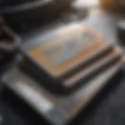 Illustration depicting forging of fake IDs
