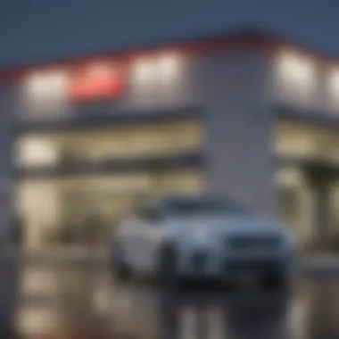 Elegant Fresno Fiat Dealership Exterior