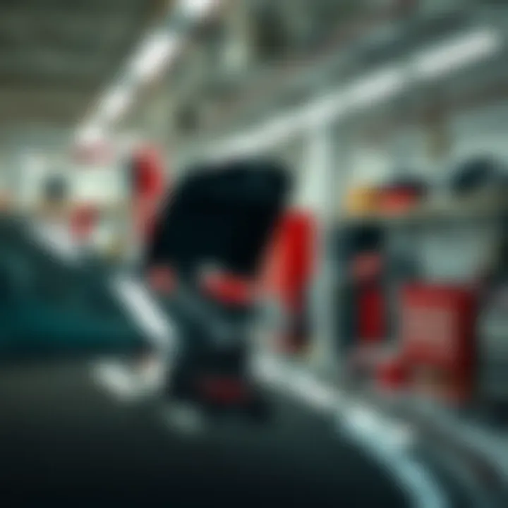 Insider view of Fuoco Honda Service center showcasing advanced tools and equipment