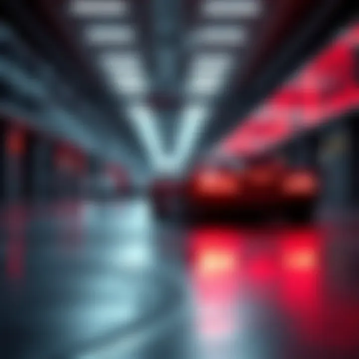 A futuristic depiction of trends in automotive financing and the potential impact of CAC.