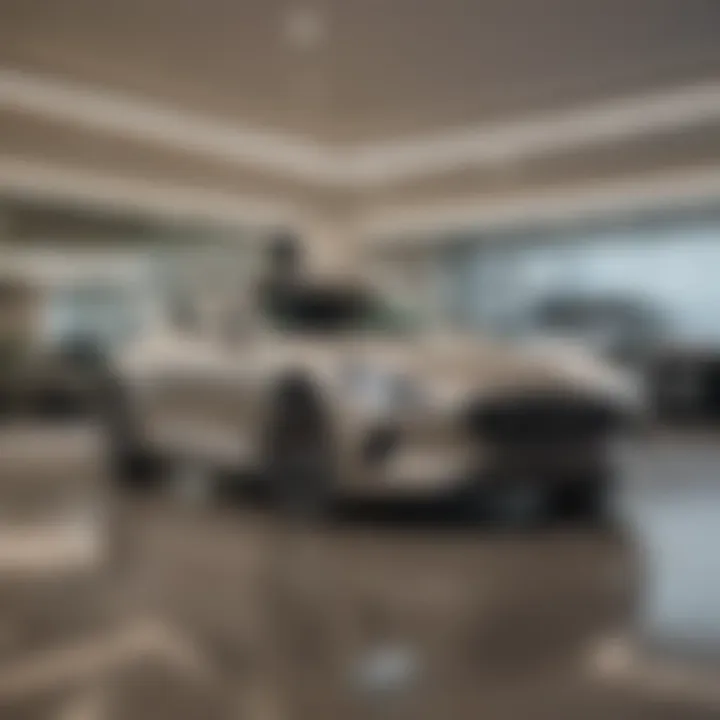 Genesis Dealership Interior