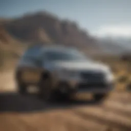 Subaru Outback showcasing advanced technology