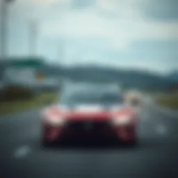 Visual representation of Google Drivetime interface with navigation elements