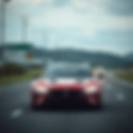 Visual representation of Google Drivetime interface with navigation elements