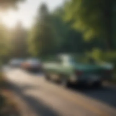 Amidst Nature: Unveiling the Hidden Gem Car Lot Hidden Gem Car Lot among Trees