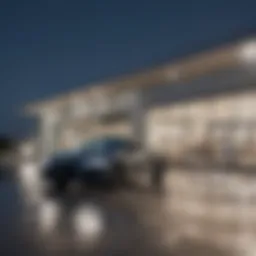 Exterior view of Holmes Honda Bossier showcasing its modern architecture