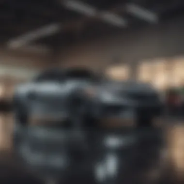 Personalized Financing Solutions Customer discussing financing options at a Honda dealership