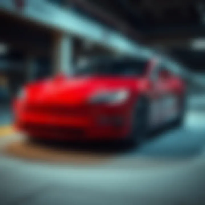 Using the Tesla Mobile App for Support Tesla owner using mobile app to connect with support