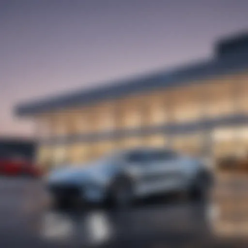 Sleek Hudson Auto Dealership Exterior Design